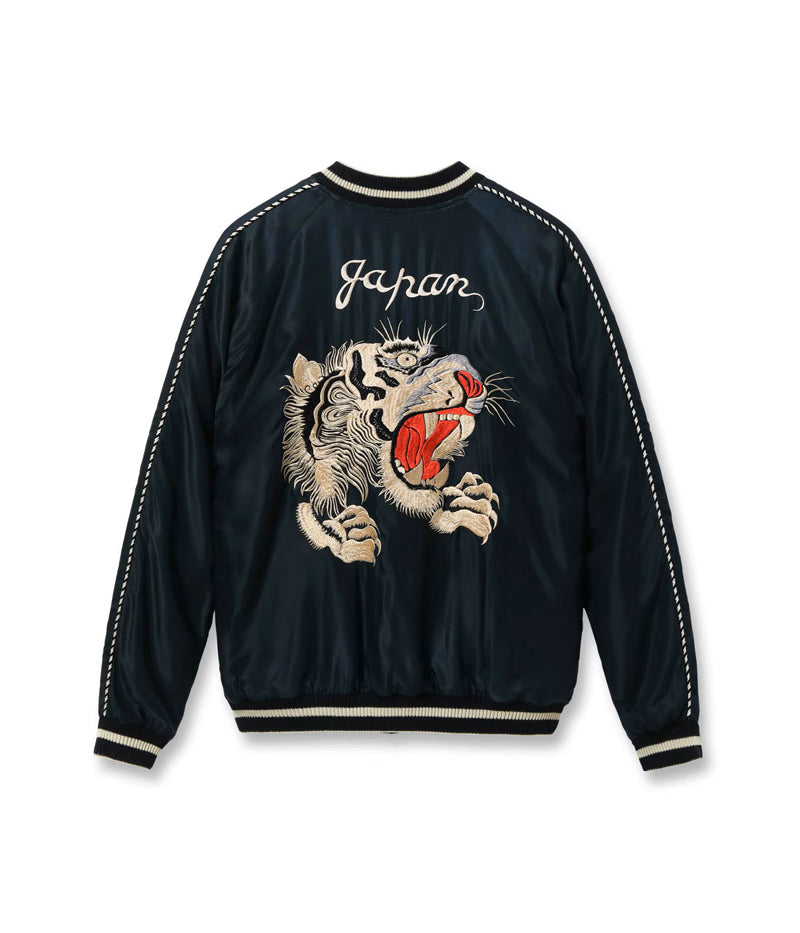 TT15878-119 / TAILOR TOYO Mid 1950s Style Acetate Souvenir Jacket