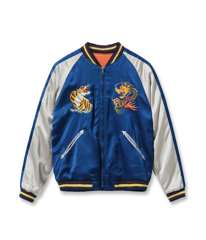 TT15911-159 / TAILOR TOYO Late 1940s Style Acetate Souvenir Jacket KOSHO & CO. Special Edition “EAGLE & DRAGON” × “JAPAN MAP”