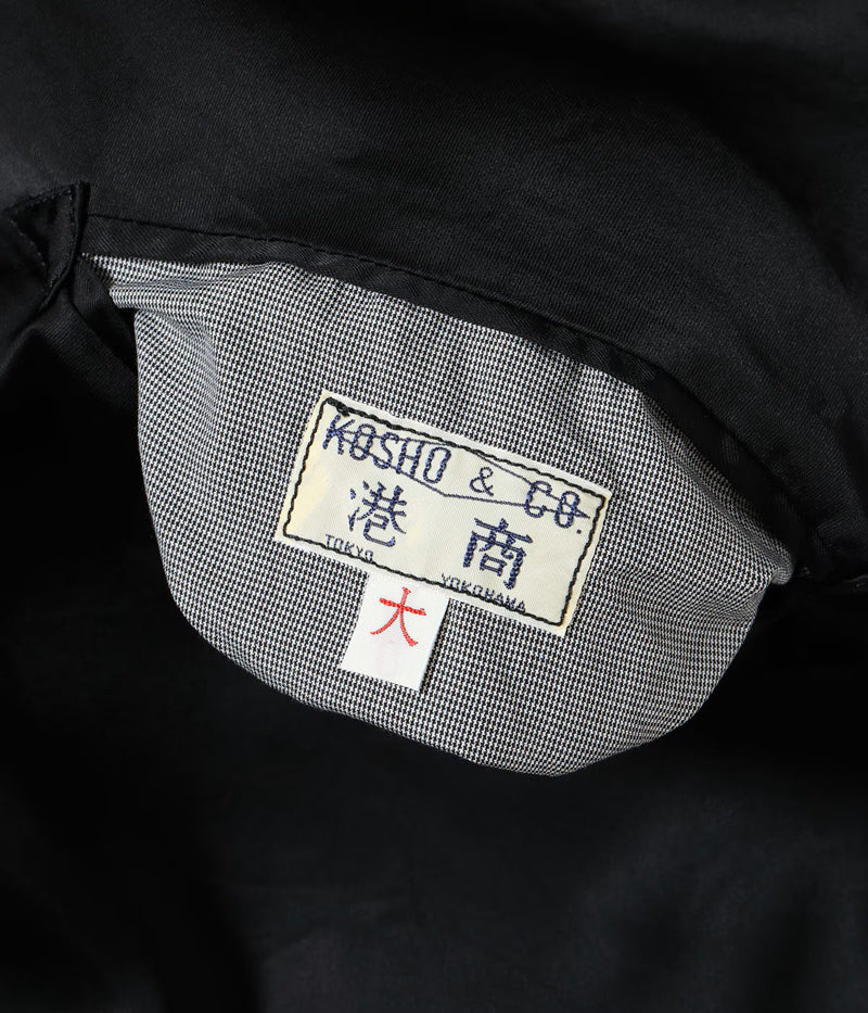 TT15912-119 / TAILOR TOYO Late 1940s Style Acetate Souvenir Jacket