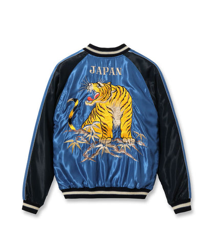 TT15972-119 / TAILOR TOYO Mid 1950s Style Acetate Souvenir Jacket “EAGLE” × “ROARING TIGER”