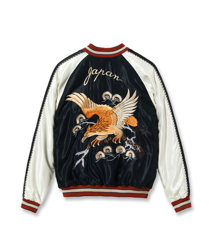 TT15972-119 / TAILOR TOYO Mid 1950s Style Acetate Souvenir Jacket “EAGLE” × “ROARING TIGER”