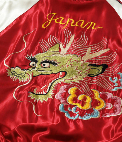 TT15972-159 / TAILOR TOYO Mid 1950s Style Acetate Souvenir Jacket “BLACK EAGLE” × “DRAGON HEAD”