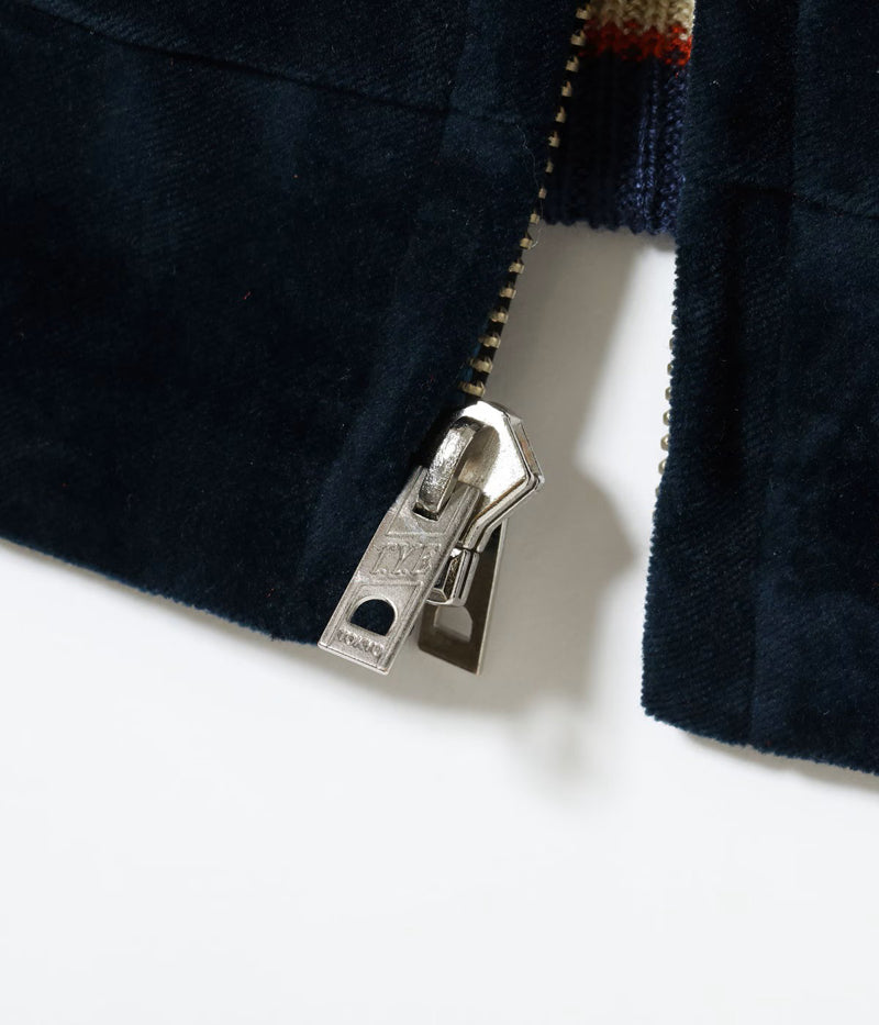 TT15975-128 / TAILOR TOYO Mid 1950s Style Velveteen (Two-tone) × Acetate Souvenir Jacket “BLUE EAGLE” × “ROARING TIGER”