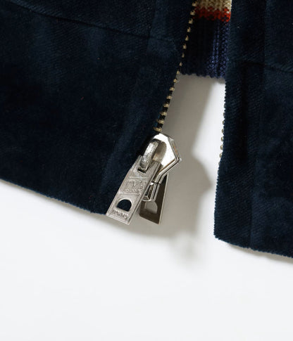 TT15975-128 / TAILOR TOYO Mid 1950s Style Velveteen (Two-tone) × Acetate Souvenir Jacket “BLUE EAGLE” × “ROARING TIGER”