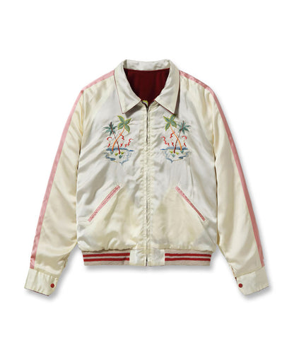 TT16010-170 / KOSHO & CO. TAILOR TOYO Late 1950s Style Velveteen × Acetate Souvenir Jacket Special Edition “GUAM ISLANDS” × “SEAHORSE”