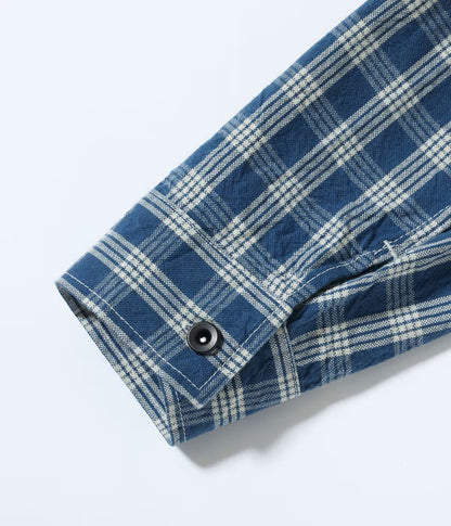 US15901 / UNION SUPPLY PALAKA CHECK SHIRT BLOUSE