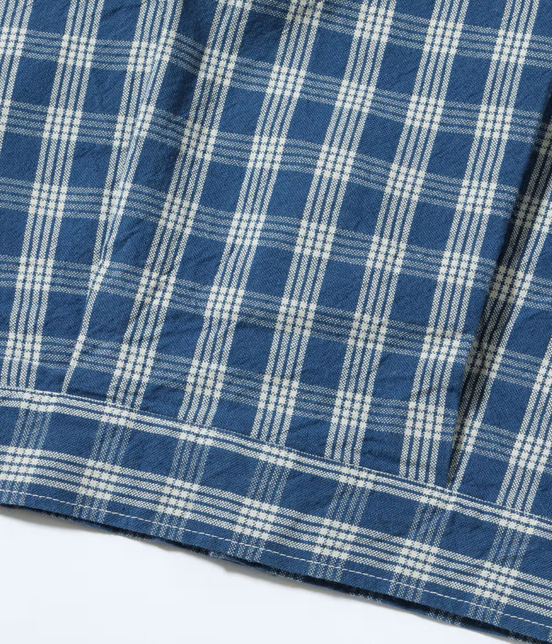 US15901 / UNION SUPPLY PALAKA CHECK SHIRT BLOUSE