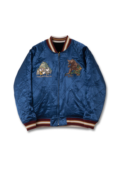 UT-011 / STUDIO D'RTISAN Reversible Velvet ULTRA MONSTER Souvenir Jacket ELEKING GOMORA ULTRAMAN