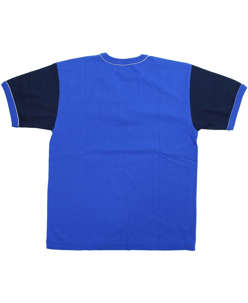 WV79688 / WHITESVILLE 18/- S/S HENLEY T-SHIRT – Klaxon Japanese Denim