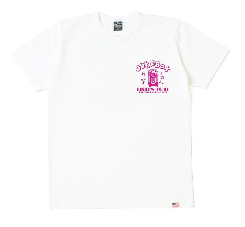 [8104B] STUDIO D'ARTISAN U.S.A. Cotton Print T-Shirt