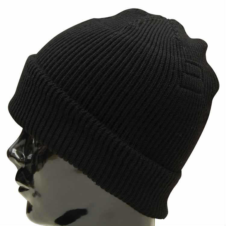 BR02272 / BUZZ RICKSON'S WILLIAM GIBSON COLLECTION Type BLACK A-4 KNIT CAP