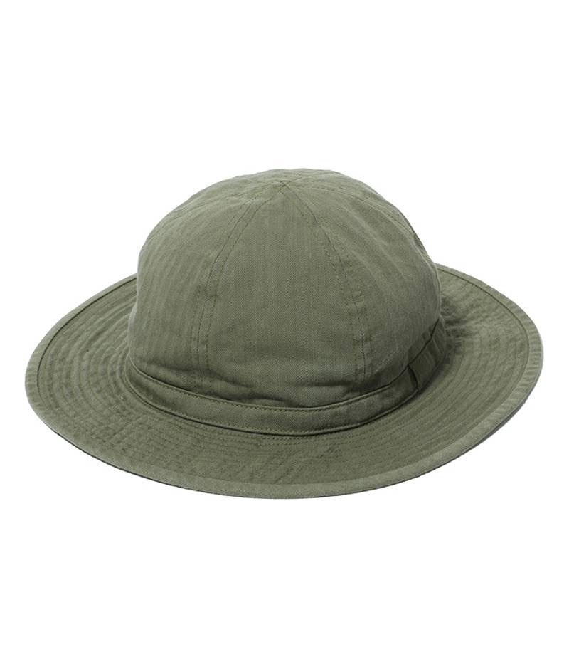 BR02537 / BUZZ RICKSON'S AVIATION ASSOCIATES O.D. HERRINGBONE ARMY HAT