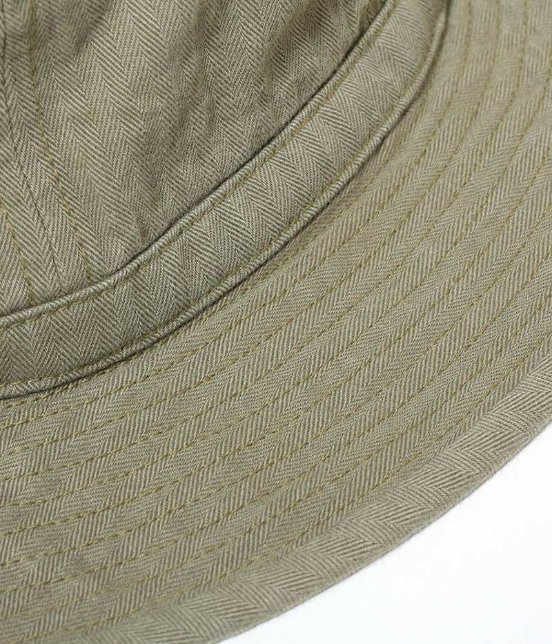 BR02537 / BUZZ RICKSON'S AVIATION ASSOCIATES O.D. HERRINGBONE ARMY HAT