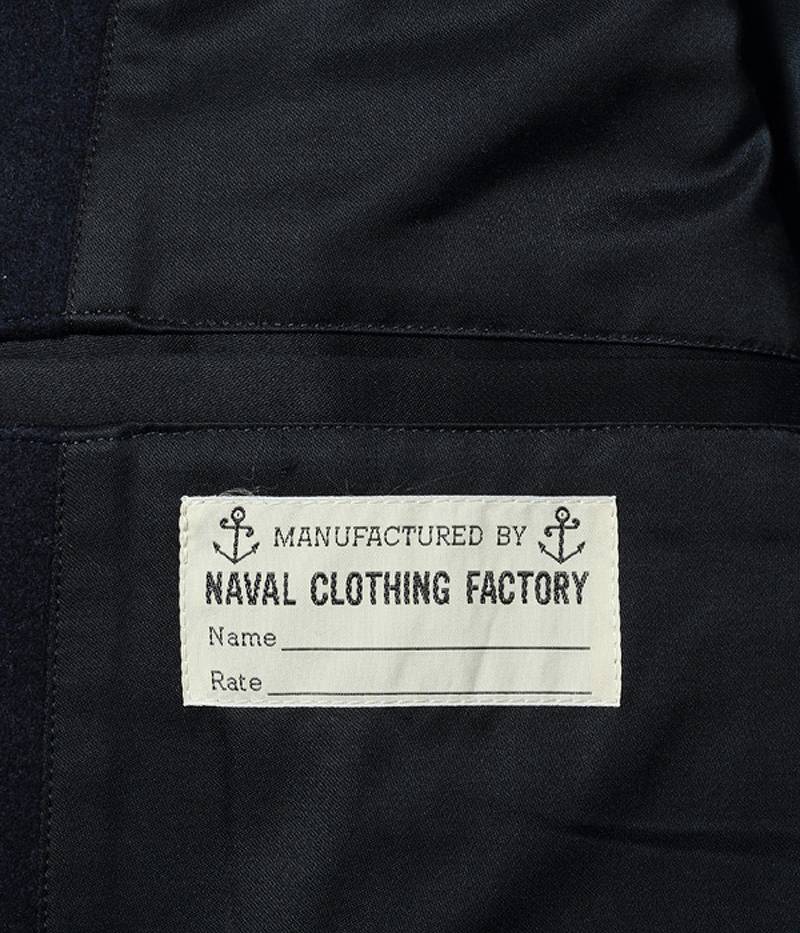 BR11554 / BUZZ RICKSON'S PEA-COAT "NAVAL CLOTHING FACTORY".