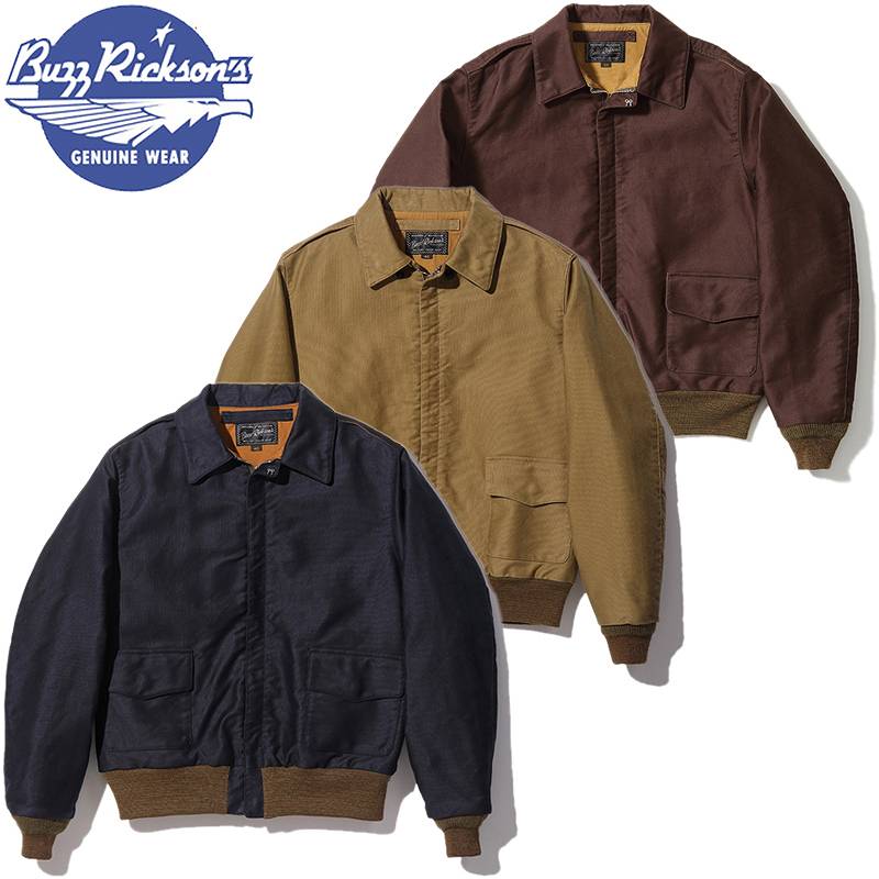 BR14934 / BUZZ RICKSON'S AVIATION ASSOCIATES JUNGLE CLOTH A-2 – Klaxon ...