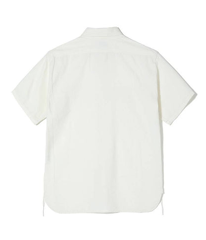 BR35857 / BUZZ RICKSON'S WHITE CHAMBRAY WORK SHIRTS (SHORT SLEEVE)