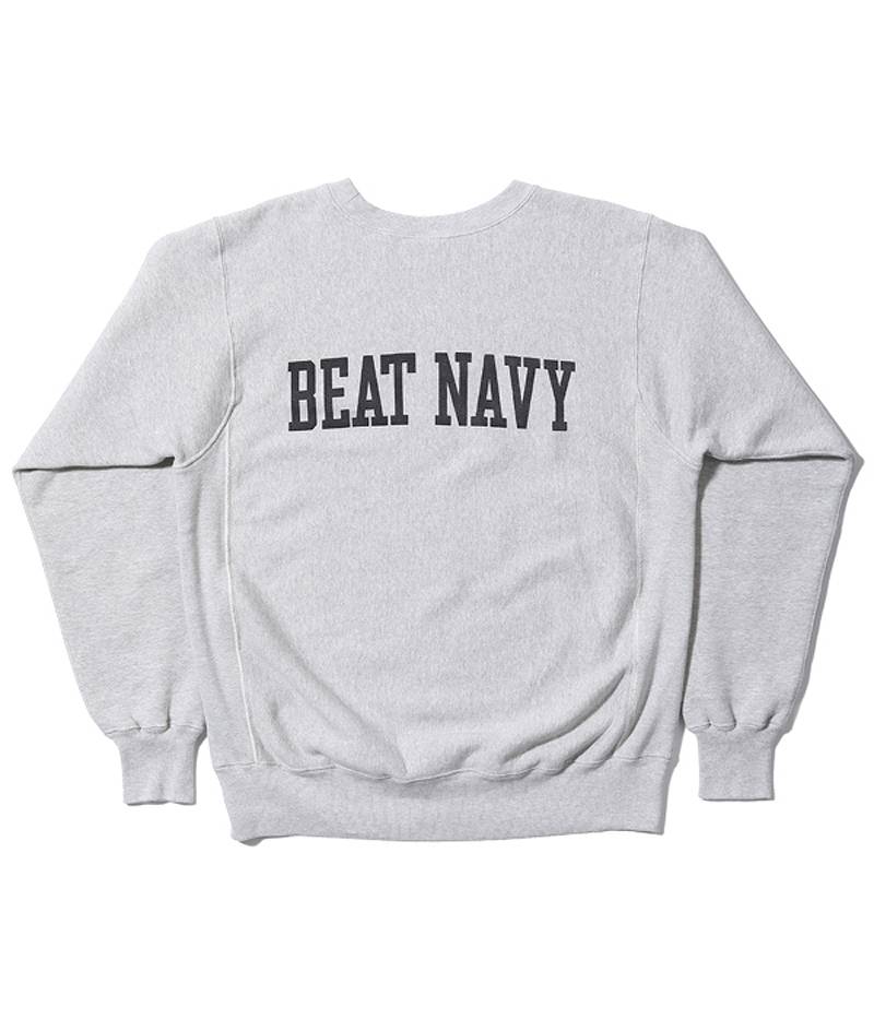 BR69070 / BUZZ RICKSON'S HORIZONTAL KNITTING SWEAT SHIRTS "GO ARMY BEAT NAVY".