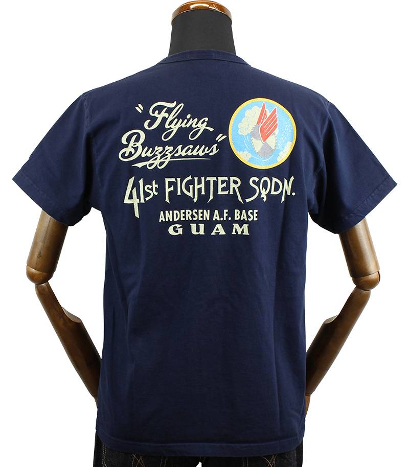 BR79128 / BUZZ RICKSON'S S/S MILITARY TEE "41st FIGHTER SQ."