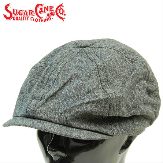 SC01961A / SUGAR CANE Cotton Covert Applejack Cap