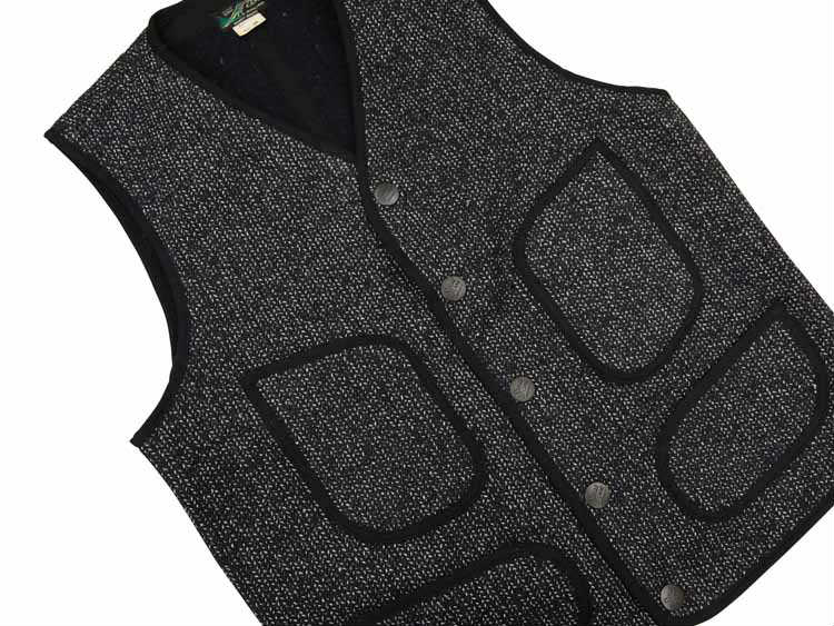 SC14535 / SUGAR CANE Beach Cloth Vest – Klaxon Japanese Denim