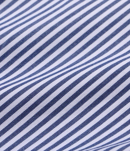 SC29067 / 100/2 Cotton Stripe Button Down Shirt
