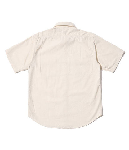 SC37942 / SUGARCANE WHITE CHAMBRAY WORK SHIRT (Short Sleeve)
