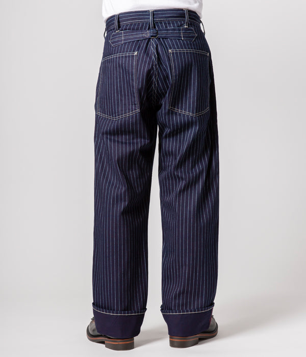 SC40786 / SUGARCANE 9oz. WABASH STRIPE ENGINEER PANTS