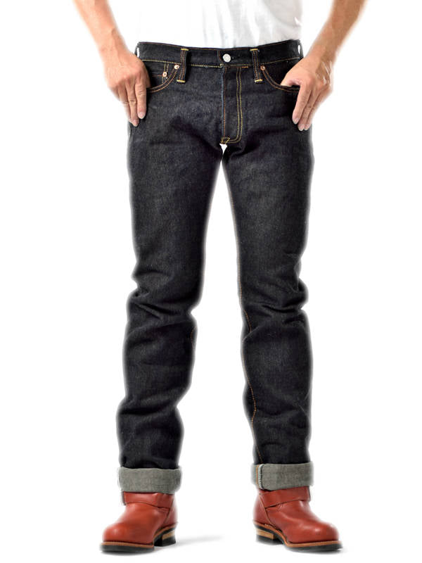 The Strike Gold SG3105 Cool Series 17oz Selvedge Jeans - Stylish Straight