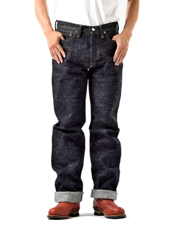 The Strike Gold SG7103 Super Slubby Series 17oz Slubby Selvedge Denim -  Classic Straight