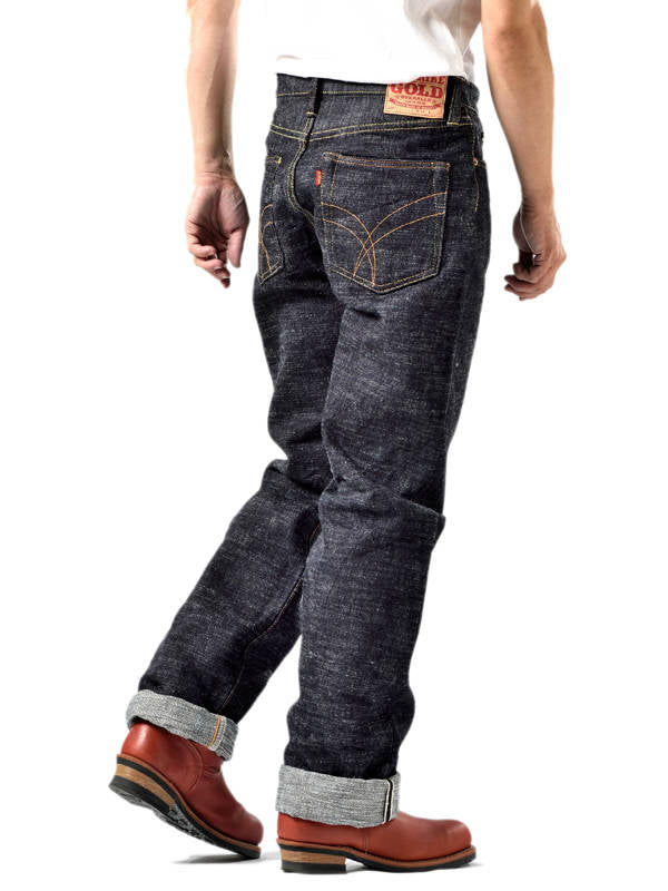 The Strike Gold SG7103 Super Slubby Series 17oz Slubby Selvedge Denim -  Classic Straight