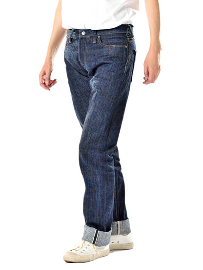 The Strike Gold SG8105 Shower Slubby Series 16oz Selvedge Jeans - Stylish Straight