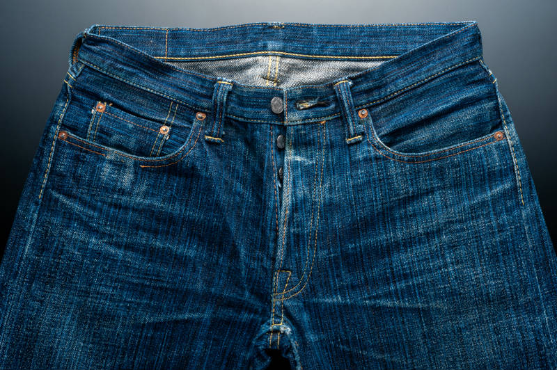 The Strike Gold SG8104 Shower Slubby Series 16oz Selvedge Jeans - Regular Tapered