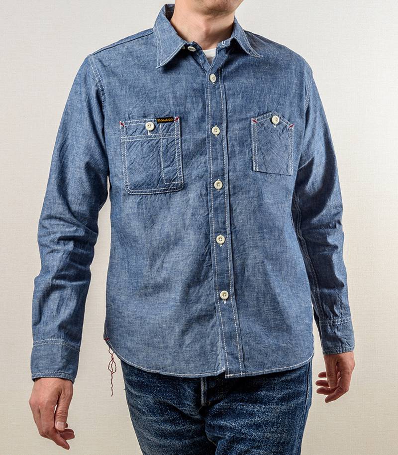 The Strike Gold SGS2201 Burkina Cotton Selvedge Chambray Work