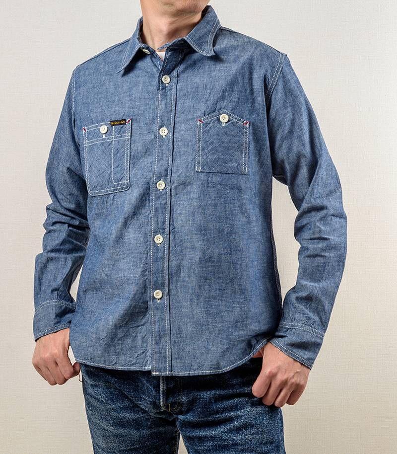 The Strike Gold SGS2201 Burkina Cotton Selvedge Chambray Work