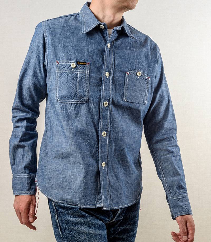 The Strike Gold SGS2201 Burkina Cotton Selvedge Chambray Work