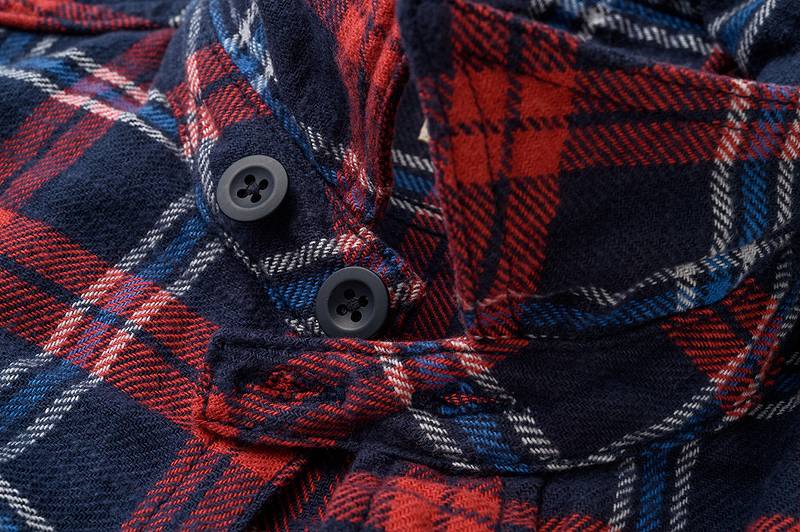SGS2202 The Strike Gold Brushed Flannel Check Work Shirts