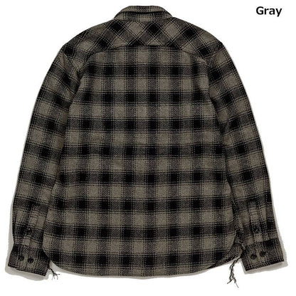The Strike Gold SGS2203 Recycled Cotton Flannel Mixed Nep Check Work Shirt