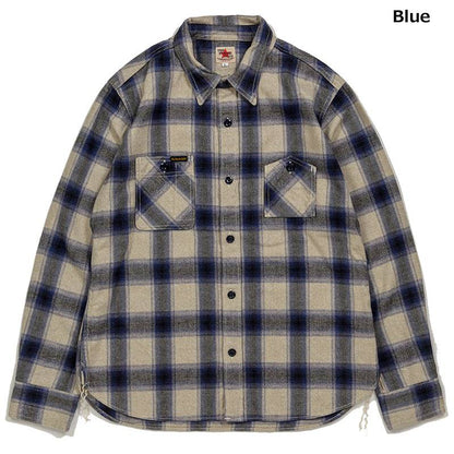 SGS2204 The Strike Gold Brushed Soft Flannel Check Work Shirts