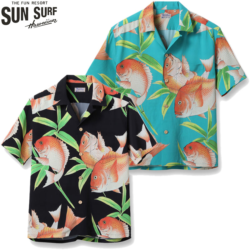 SS38925 / SUN SURF SPECIAL EDITION ALOHA SHIRTS “RED SNAPPER”