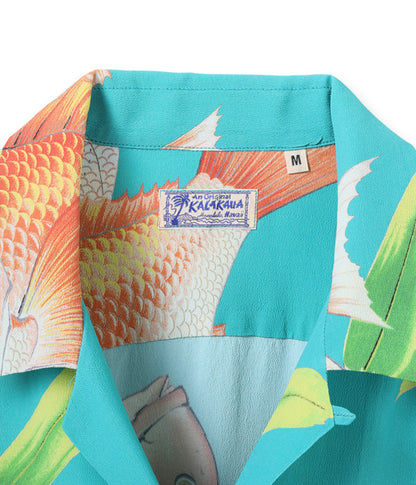 SS38925 / SUN SURF Special Edition Aloha Shirts "Red Snapper"