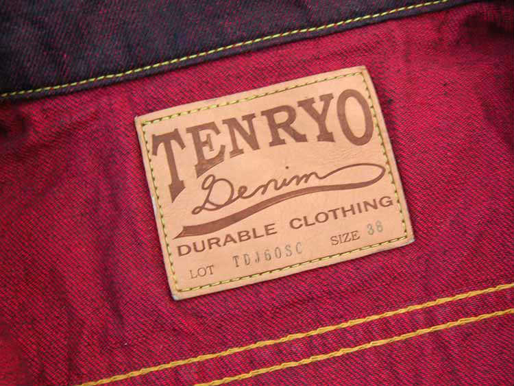 TDJ60SC TENRYO DENIM Color Revolution 60S denim jacket 3rd-type  Denim Jacket