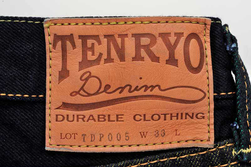 TDP005CZ / TENRYO DENIM Color Revolution Tight Straight Jeans CRAZY Pa –  Klaxon Japanese Denim