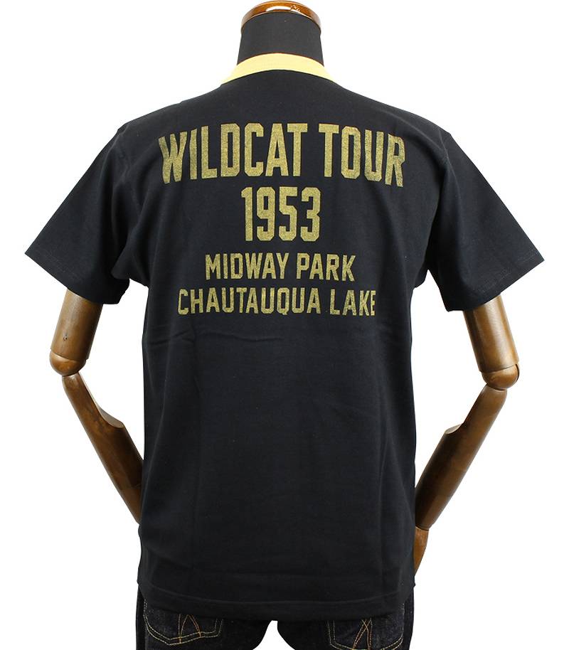 TMC2303 / TOYS McCOY FELIX THE CAT TEE " WILDCAT TOUR 1953 "