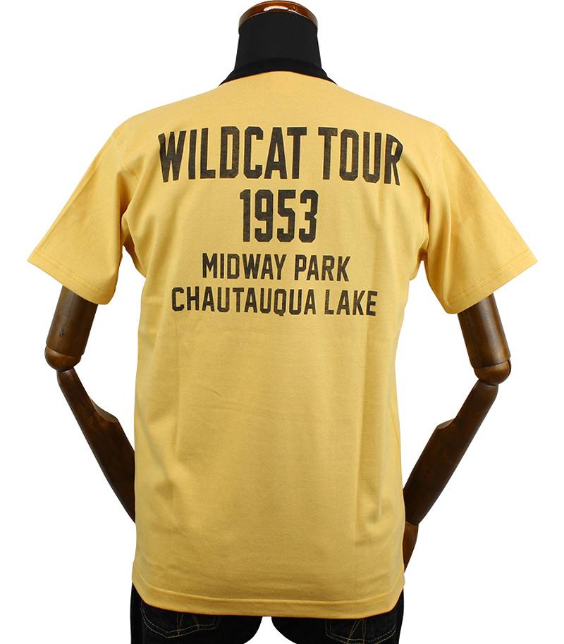 TMC2303 / TOYS McCOY FELIX THE CAT TEE " WILDCAT TOUR 1953 "