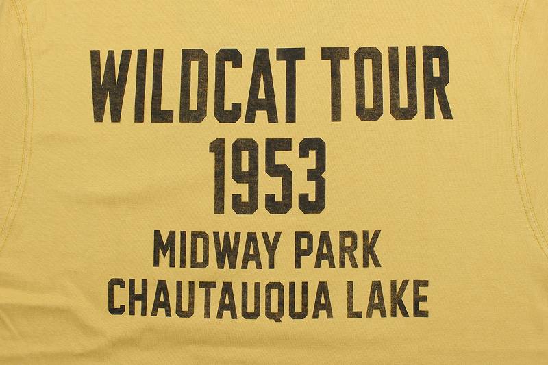 TMC2303 / TOYS McCOY FELIX THE CAT TEE " WILDCAT TOUR 1953