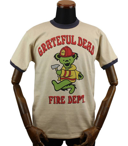 TMC2317 / TOYS McCOY GRATEFUL DEAD TEE " FIRE DEPT. BEAR