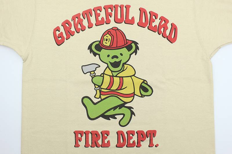 TMC2317 / TOYS McCOY GRATEFUL DEAD TEE " FIRE DEPT. BEAR