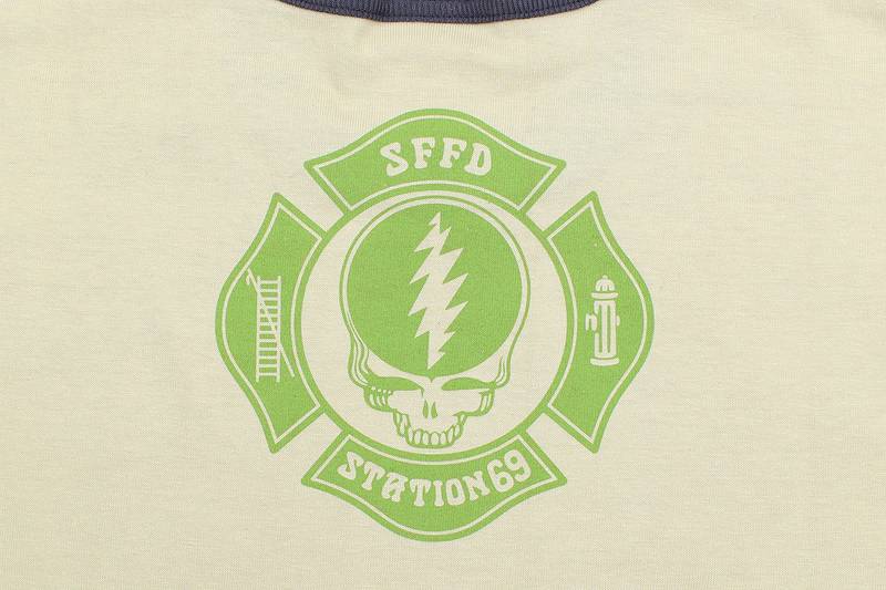 TMC2317 / TOYS McCOY GRATEFUL DEAD TEE " FIRE DEPT. BEAR "