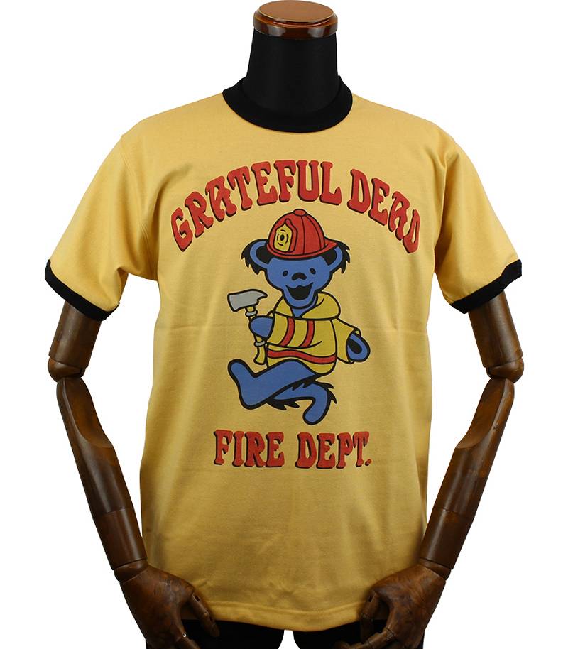 TMC2317 / TOYS McCOY GRATEFUL DEAD TEE " FIRE DEPT. BEAR