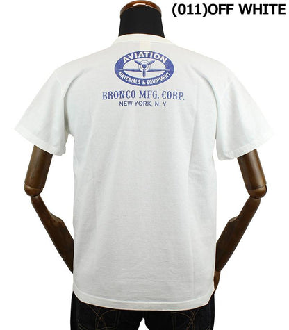 TMC2325 / TOYS McCOY MILITARY TEE SHIRT " BRONCO MFG.CORP. "